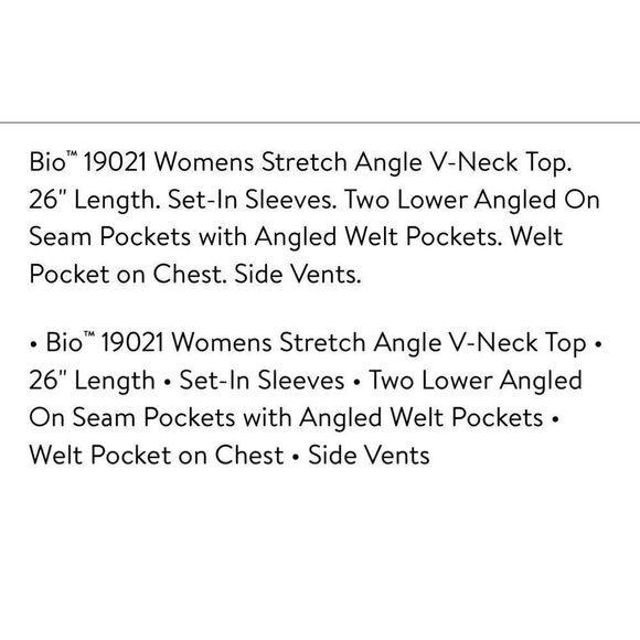 Bio Bring it On Medical Scrub Top.‎ Size XL Gray - Picture 9 of 9